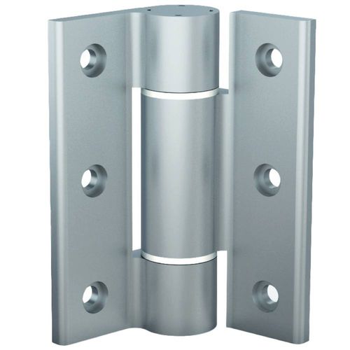 Bisagra con amortiguador - 75-1-0004 - PINET INDUSTRIE - de aluminio / anodizada / para puerta