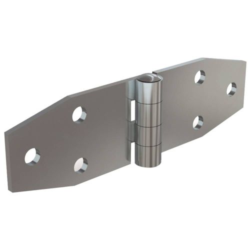 Bisagra plana - 50-1-4060 - PINET INDUSTRIE - de acero zincado / reforzada