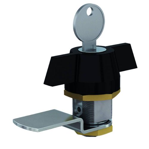 Cerradura de llave - 16-1-4226 - PINET INDUSTRIE - de leva / para puerta / de zinc