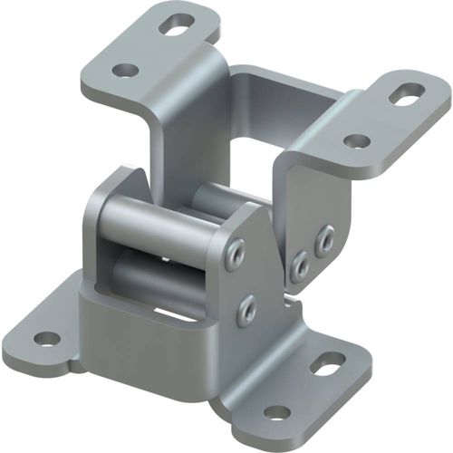 Bisagra invisible - 70-1-3665 - PINET INDUSTRIE - de acero inoxidable / para puerta / con barras de acoplamiento