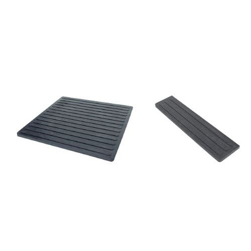 Alfombra antivibración - M980 - LESOL - estriada / de caucho