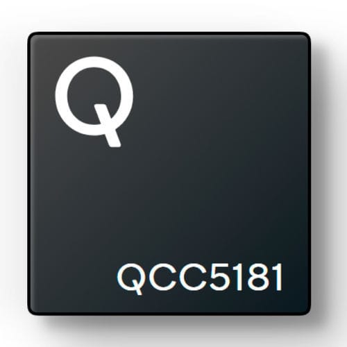 Procesador 4 núcleos - QCC5181 - QUALCOMM - 2 núcleos / de audio