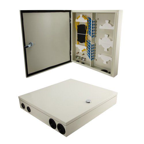 Caja para fibra óptica - PPWB-24SC-WP - PolyPhaser | Transtector - de pared / rectangular / de acero