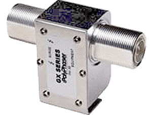 Protector de sobretensión de tipo 1 - DGXZ+06DFDF-A - PolyPhaser | Transtector - para cable coaxial RF / de telecomunicación / con bias T