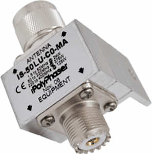 Protector de sobretensión de tipo 1 - IS-B50LU-C0-MA - PolyPhaser | Transtector - para aplicaciones de radiofrecuencia / de telecomunicación / en línea