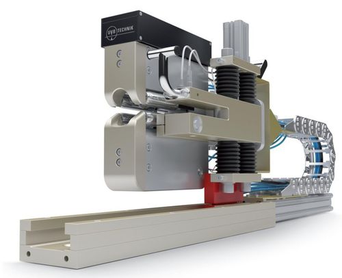 Sistema de medición de espesor - MTP series - UVB TECHNIK s.r.o. - con calibre / automático / continuo