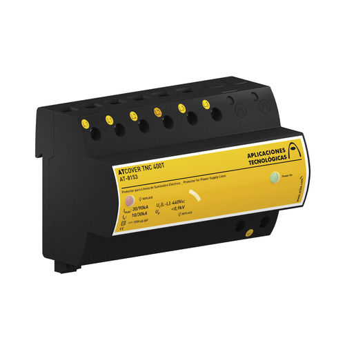 Protector de sobretensión de tipo 3 - ATCOVER TNC 230T - Aplicaciones Tecnológicas, S.A. - para alimentación eléctrica / 3 polos / en modo común