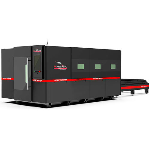 Máquina de corte láser de fibra - CONDOR HP series - PHENIX TECHNOLOGIE - para aluminio / para acero / para cobre