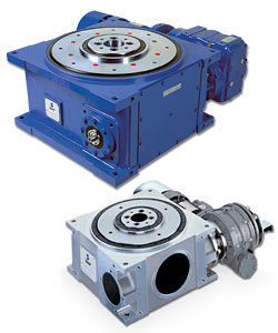 Plato divisor accionado por motor - TS Series - SOPAP Automation - horizontal / para máquina herramienta / con leva globoidal