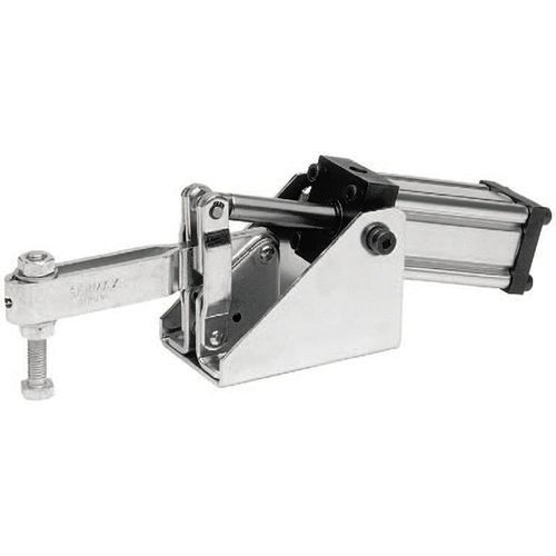 Dispositivo de sujeción rápida neumático - DASU series - SERMAX - horizontal / de palanca / con collar