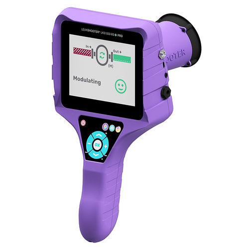 Detector de fugas de aire comprimido - LEAKSHOOTER LKS 1000-V.3 + PRO - SYNERGYS TECHNOLOGIES - por ultrasonidos