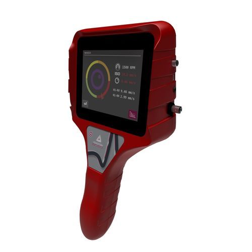 Vibrómetro de mantenimiento predictivo - VSHOOTER®+ - SYNERGYS TECHNOLOGIES - con medidor de temperatura / portátil / FFT