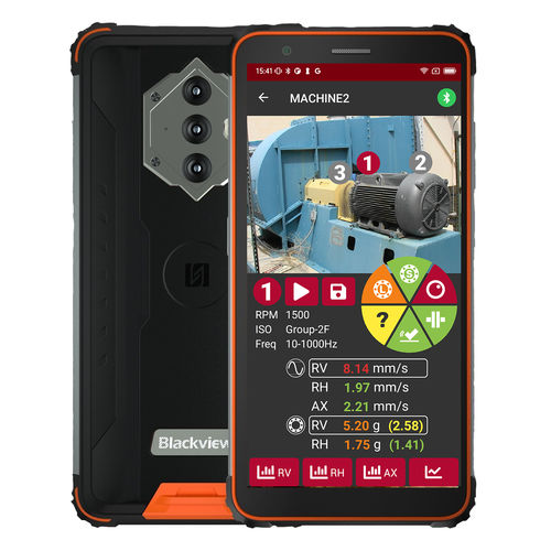 Acelerómetro triaxial - VSHOOTER+&reg;-3-WL - SYNERGYS TECHNOLOGIES - sin cable / reforzado