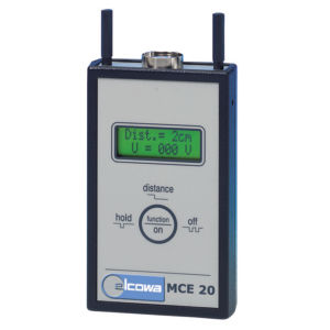 Aparato de medición de campos electrostáticos - MCE 20 - ELCOWA - portátil