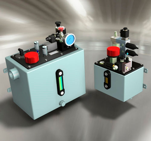 Grupo hidráulico de motor neumático - 5G - Tecnofluid Engineering SrL - para máquina herramienta / compacto / estacionario