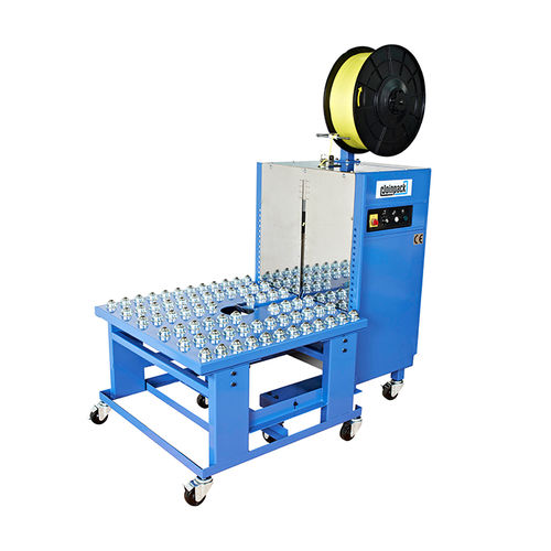 Flejadora semiautomática - S-315YT - Jia-In Industry - para embalajes / para bobinas de hilo / para neumáticos