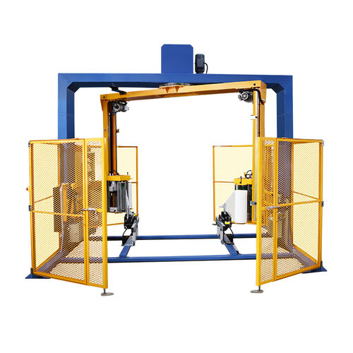 Envolvedora para palés - ALPHA-WA - Jia-In Industry - con brazo giratorio / enteramente automática / de contenedor