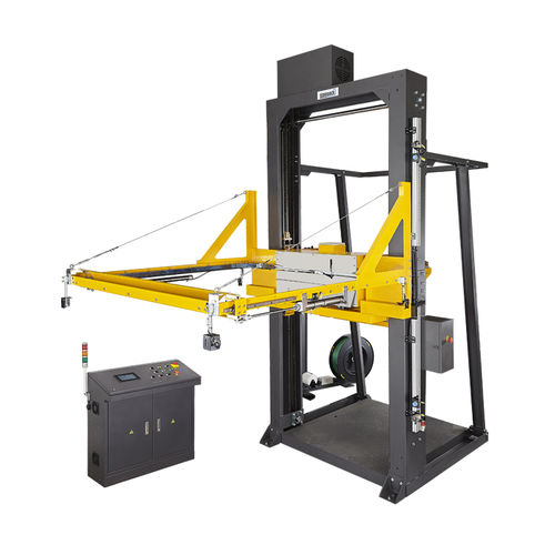 Flejadora totalmente automática - A-98HE - Jia-In Industry - de palés / para construcciones / para la industria alimentaria y de la bebida