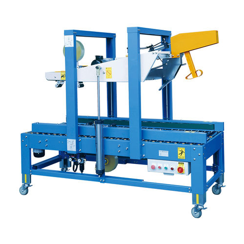 Precintadora de cajas de cartón de solapa simple - JP-503A - Jia-In Industry - cinta adhesiva / semiautomática