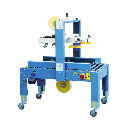 Precintadora de cajas de cartón de doble solapa - JP-501 - Jia-In Industry - cinta adhesiva / semiautomática