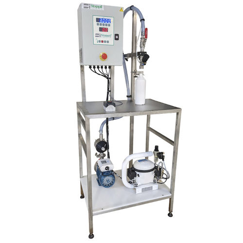 Llenadora semiautomática - STOPPIL - de botellas / de botes / para productos fitosanitarios