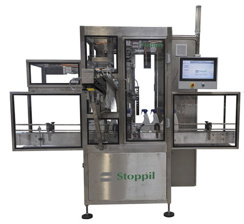 Taponadora de rosca lineal - EB3000 - STOPPIL - automática / para botellas / para tapones