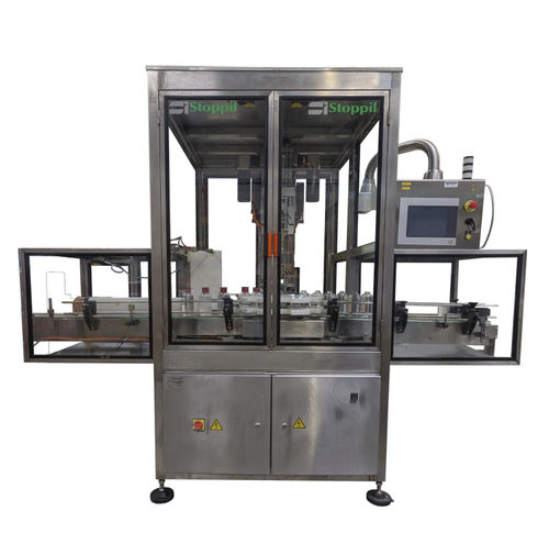 Taponadora de rosca giratoria - EB7000 - STOPPIL - de doble cabezal / automática / para tapones