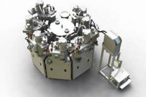 Máquina de deposición por pulverización catódica con magnetrón - SAF25/50 - Sidrabe Inc.