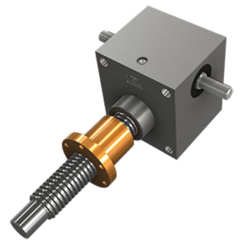 Gato de husillo husillo traslante - MJ/BJ series - GROB GmbH Antriebstechnik - de cubo / con tuerca