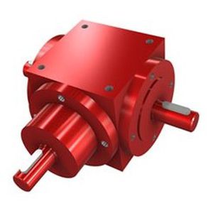 Reductor de engranajes cónicos - V series - GROB GmbH Antriebstechnik - angular / de montaje en brida / para actuador