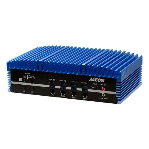PC sin ventilador - BOXER-6641 - AAEON - embarcado / de pared / Intel® Pentium