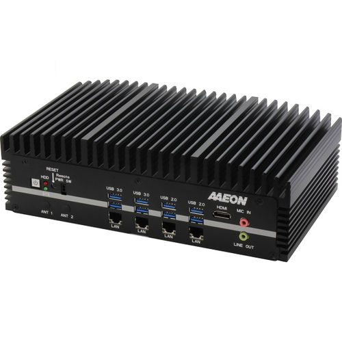 PC sin ventilador - BOXER-6641-PRO - AAEON - embarcado / de pared / Intel® Celeron G4900T