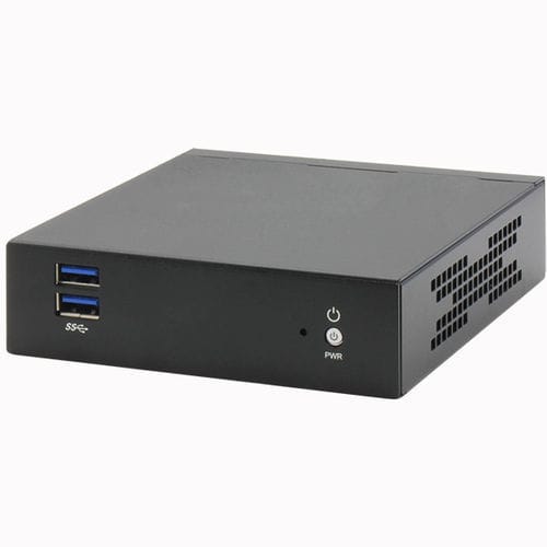 Plataforma de red de mesa - FWS-2277  - AAEON - compacta / Intel® Celeron® N3350 / sin ventilador