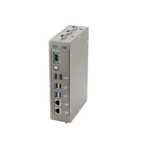 PC embarcado - BOXER-6711-ADN - AAEON - en riel DIN / Intel® Atom N2000 / Intel Atom® x7211E
