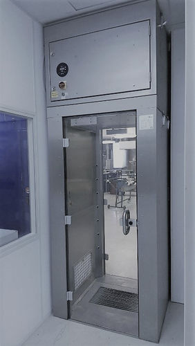 Ducha de seguridad de pie - Z-250-2020  - Jeti GMBH - de descontaminación / para sala blancas / de aire