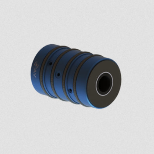 Cojinete liso radial - OAVTB60i20W - OAV Air Bearings - con cojín de aire / de carbono / de tope