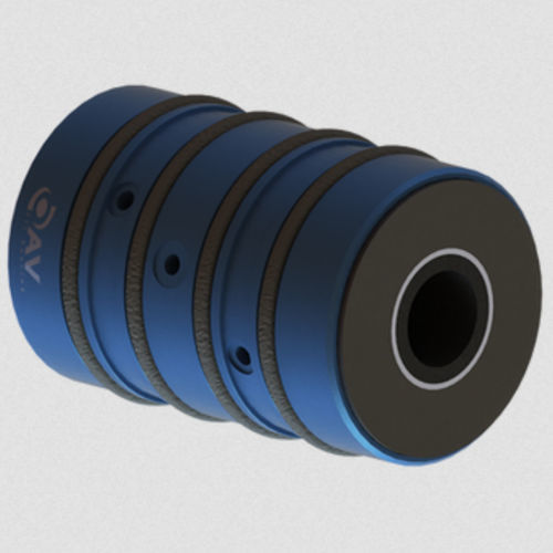 Cojinete liso radial - OAVTB100i50W - OAV Air Bearings - con cojín de aire / de carbono / de tope