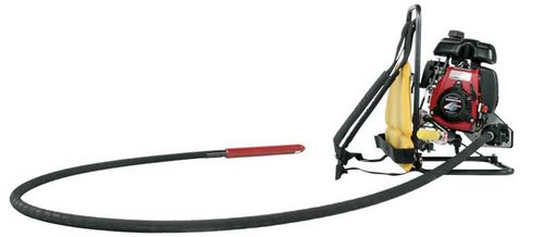Vibrador con motor de gasolina - BP50 - Allen Engineering Corporation - para hormigón / tipo mochila