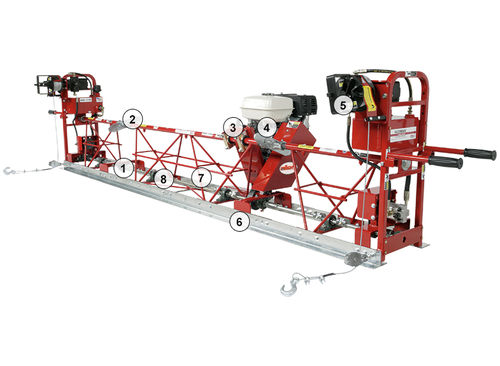 Mesa de pavimentadora - SE12 - Allen Engineering Corporation