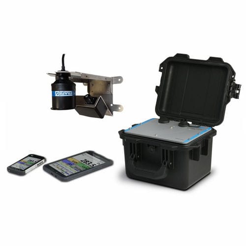 Caudalímetro radar - NivuFlow Mobile 550 - NIVUS GmbH - volumétrico / para agua / portátil