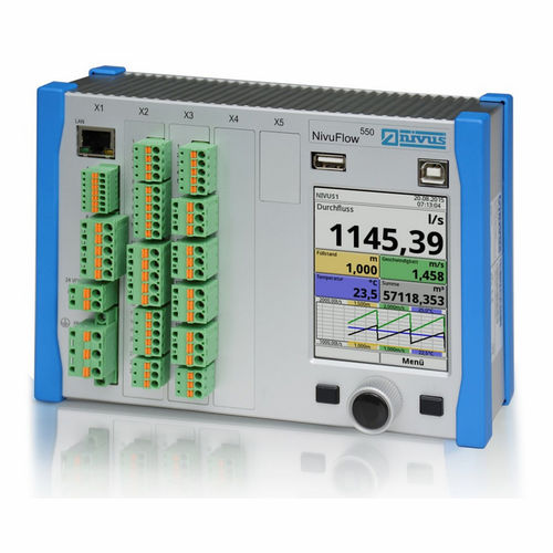 Caudalímetro radar - NivuFlow 550 - NIVUS GmbH - por ultrasonidos / volumétrico / para agua