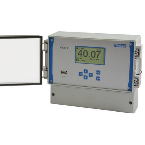 Caudalímetro de ultrasonido Doppler - OCM F - NIVUS GmbH - volumétrico / para líquido / clamp-on
