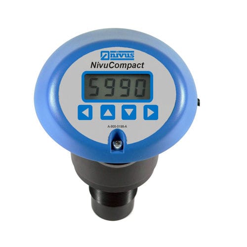 Sensor de nivel por ultrasonidos - NivuCompact - NIVUS GmbH - para líquido / 2 hilos / 3 hilos