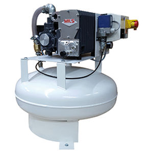 Grupo de vacío lubricado - MINIVAC 1 series - MIL'S - con bomba de paletas / industrial / compacto