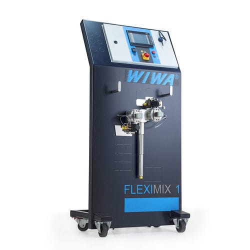 Unidad de dosificación para pintura - FLEXIMIX 1 LP - WIWA - de colores / volumétrica / con mezclador