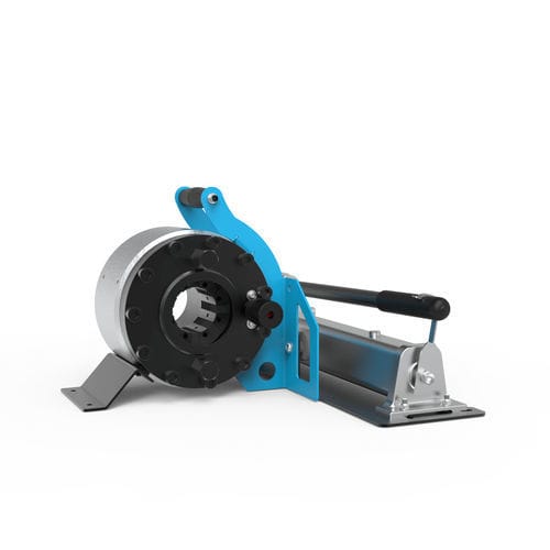 Engastadora de tubos flexibles - H CRIMP 110 EVO - TECHMAFLEX - para tubos flexibles hidráulicos / de conectores / manual