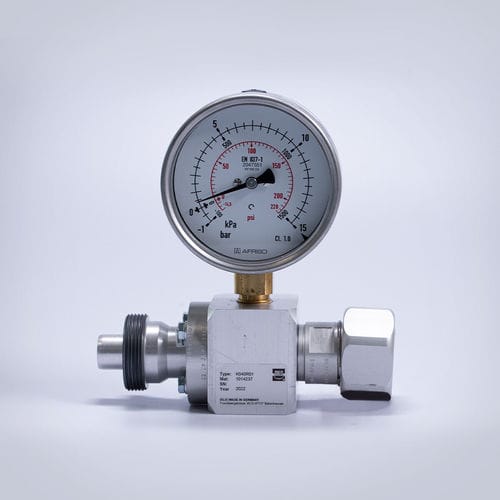 Manómetro de esfera - K040R01 - DILO Armaturen und Anlagen GmbH