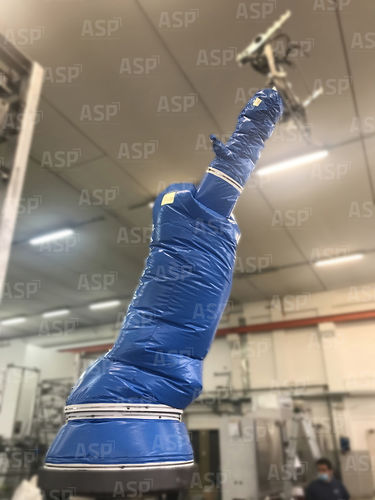 Funda de protección para robots de manutención - TEXPRAL B+  - ASP - estanca / a medida / resistente a los productos químicos