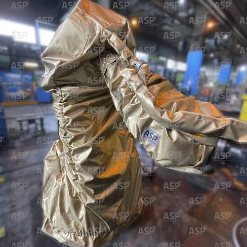 Funda de protección para robots de forjado - TIFFON GREEN - ASP - a medida / ignifugada / para la industria