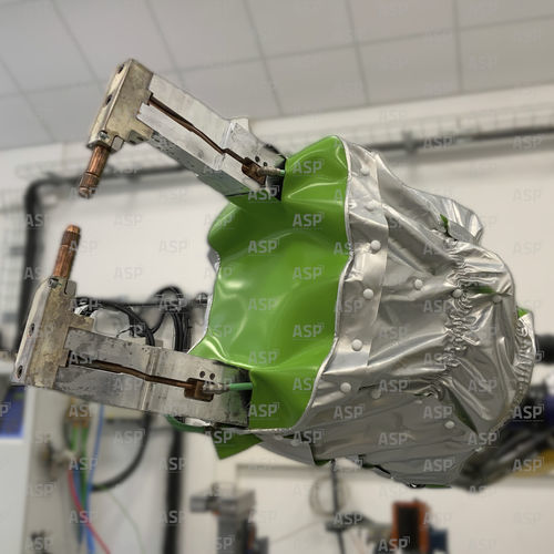 Funda de protección para robots de soldadura - TEXALIS  - ASP - para pinzas de soldadura / estanca / a medida